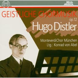 Hugo Distler: Geistliche Chormusik - Hugo Distler