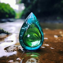 Streamside Concentration: Music Along Water - Alpha Waves Concentration