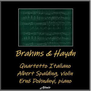 Brahms & Haydn - Albert Spalding