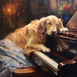 Serenadas De Piano Para Perros: Comodidad Melódica Armónica - Piano Jazz Tarde en la noche