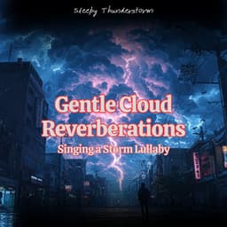 Gentle Cloud Reverberations Singing a Storm Lullaby - Sleepy Thunderstorm
