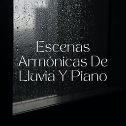 Escenas Armónicas De Lluvia Y Piano - Relajante Universo de Música de Piano