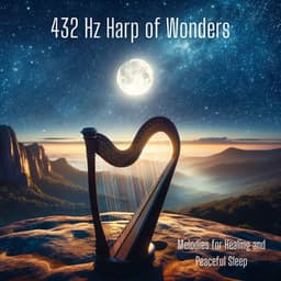 Harp of Wonders: 432 Hz Melodies for Healing and Peaceful Sleep - Hz Sleep Project