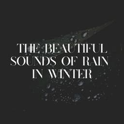 The Beautiful Sounds of Rain in Winter - Rain Sounds for Relaxation