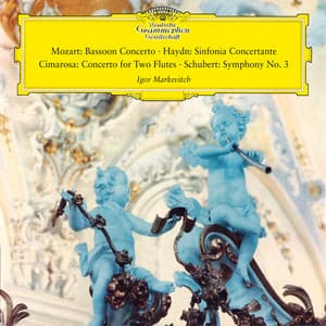 Mozart: Bassoon Concerto, K. 191; Haydn: Sinfonia concertante; Cimarosa: Concerto for two flutes; Schubert: Symphony No. 3 - Maurice Allard