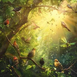 Binaural Echoes: Birds Harmonic Melodies - 80 88 Hz - Northern Sines