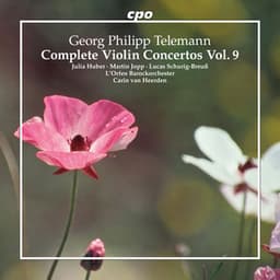 Telemann: Complete Violin Concertos, Vol. 9 - Georg Philipp Telemann