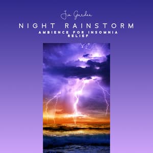 Night Rainstorm Ambience for Insomnia Relief - Jim Garden