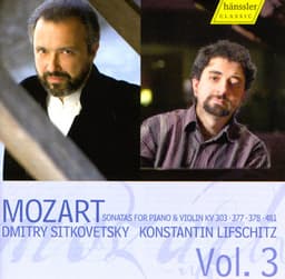 Mozart: Violin Sonatas, Vol. 3 - Wolfgang Amadeus Mozart