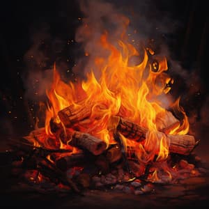 Sueño Calmante Del Fuego: Sonidos De La Noche De Las Brasas - Sonidos de la vida