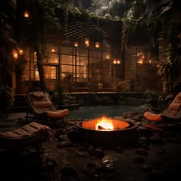 Campamento De Retiro De Yoga: Música Relajante Y Fuego - La naturaleza llama