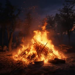 Fire's Feline Serenity: Calm Tunes for Cats - Ocean Vacation