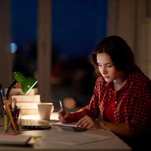 Twilight Study Mindset: Calming Nighttime Nature Crickets for Academic Pursuits ASMR - Study Power