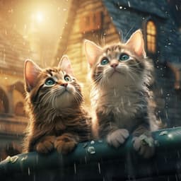 Feline Rain Sleepy Symphony: Music For Stress Relief - Athmospherical FX