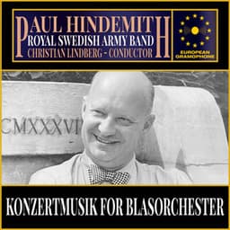 Paul Hindemith: Konzertmusik für Blasorchester Opus 41 - Paul Hindemith
