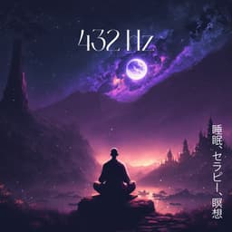 432 Hz: 睡眠、セラピー、瞑想 - 不安、ストレス、ネガティブな精神状態との戦い - Sleep Music!
