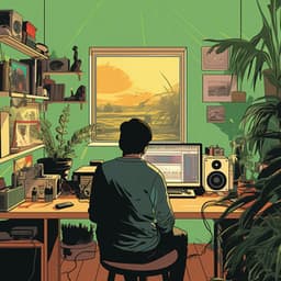 Arroyo En Un Día De Trabajo: Sonidos De Agua Productivos - Grillos Cantantes