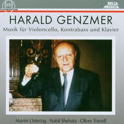 Harald Genzmer: Musik für Violoncello, Kontrabass und Klavier - Harald Genzmer