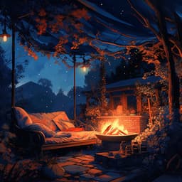 Binaural Fire Serenity: Calm Sounds for Relaxation - Solfeggio Source