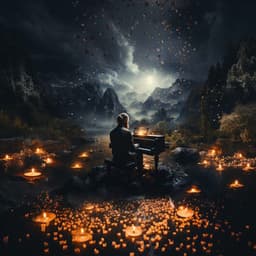 Meditación De La Lluvia Con Piano: Flujo De Tranquilidad - Resplandor de lluvia