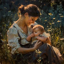 Abrazo Nocturno: Canciones De Cuna Para Dormir Al Bebé - Bebé Sueño Lluvia Sonido