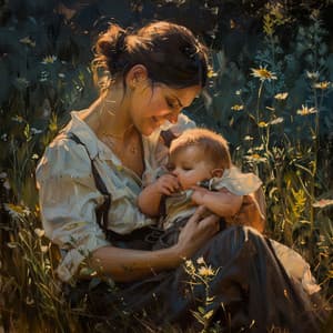 Abrazo Nocturno: Canciones De Cuna Para Dormir Al Bebé - Bebé Sueño Lluvia Sonido