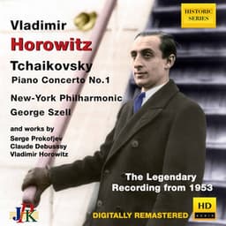 Vladimir Horowitz plays Tchaikovsky Piano Concerto No.1; works by Prokofieff, Debussy & Horowitz - Vladimir Horowitz