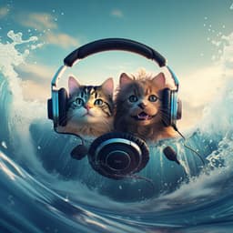 Pets Ocean Echoes: Binaural Soothing Vibes - Music for Pets Library