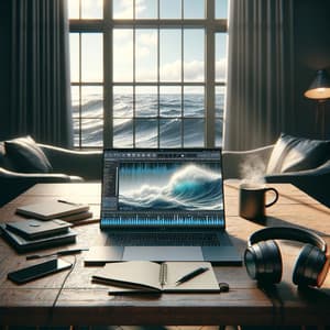 Binaural Tides: Productive Water Work Beats - 528Hz Release Inner Conflict & Struggle