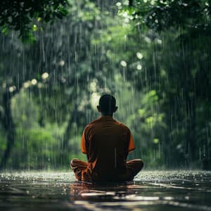 Melodías De Meditación Con Lluvia: Aguas Serenas - Día de Meditación
