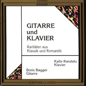 Saitenspruenge im Duett - Gitarre und Klavier - Boris Björn Bagger