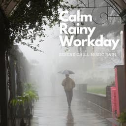 Calm Rainy Workday: Serene Chill Music Rain - Calm Work Music