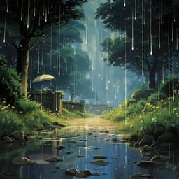 Melodías De Enfoque De Gotas De Lluvia: Claridad Musical - Sonidos Naturaleza