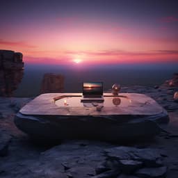 Tranquil Sea Melodies: Ocean Ripples Study Sessions - Sacred Nature