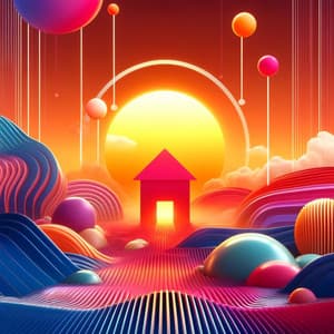 Sunset Frequencies: Rhythms of the Horizon - Chillout Experience Music Academy