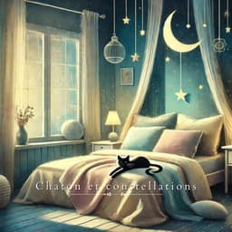 Chaton et constellations - Oasis de sommeil