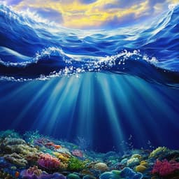 #01 The Depths of the Deep Blue, A Symphony of Oceanic Sounds - Ocean Waves For Sleep