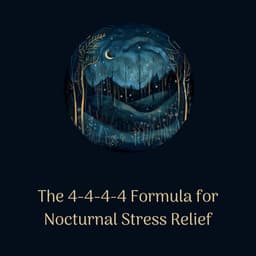 The 4-4-4-4 Formula for Nocturnal Stress Relief - Night Ambience Lovers
