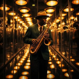 Rhythmic Reflections: Jazz Echoes - Instrumental Jazz Music Ambient