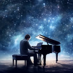 Santuario A La Luz De Las Estrellas: El Piano Pinta Paisajes Para Almas Inquietas - Piano relajante profundo