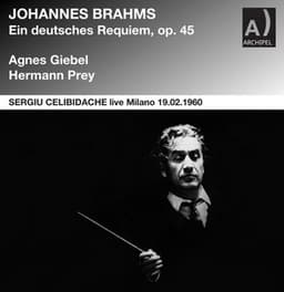 Celibidache conducts ein Deutsches Requiem live 1960 - Johannes Brahms