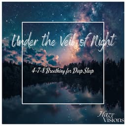 Under the Veil of Night: 4-7-8 Breathing for Deep Sleep - Hazy Visions