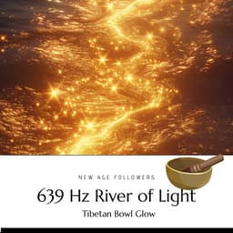 639 Hz River of Light: Tibetan Bowl Glow - New Age Followers