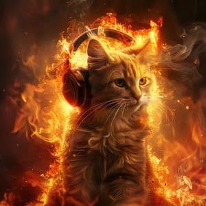 Fire Cats: Music For Felines - Music For Cats