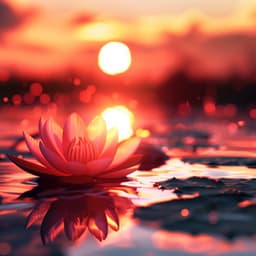 Lotus au Crépuscule : Flûte du Bouddha pour une Réflexion Paisible du Soir - Bouddha musique sanctuaire