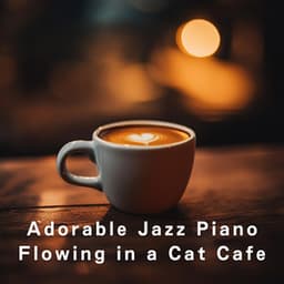 Adorable Jazz Piano Flowing in a Cat Cafe - LOVE BOSSA