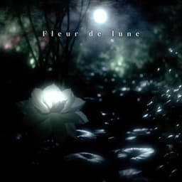 Fleur de lune: Murmures éthérés dans le jardin des rêves - Oasis de Sommeil