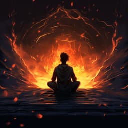 Fire Focus: Ember of Calm Meditation - Meditate Sleep Relax