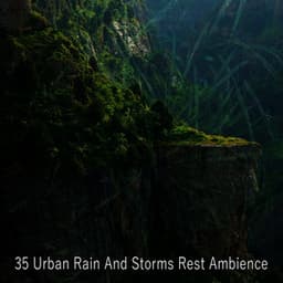 35 Urban Rain And Storms Rest Ambience - Piano and Thunderstorm