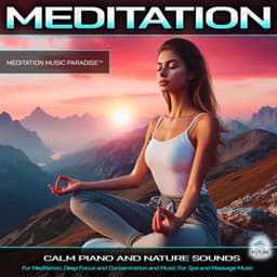Meditation: Calm Piano Music and Nature Sounds For Meditation, Deep Focus and Concentration and Music For Spa and Massage Music - Meditation Music Paradise